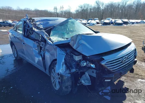 2016 Hyundai Sonata Se z USA, uszkodzony, nr VIN 5NPE24AF1GH339051